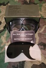 USGI Sun Wind and Dust Goggles 8465-01-328-8268 NEW picture