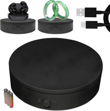 Rotating Display Stand USB Line, 360 Degree Motorized Turntable Adjustable picture