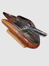 1955 1956 Chevy Bel Air Hood Bird Jet Ornament 3731752 Custom Wood Display OEM picture