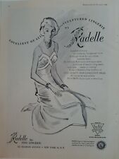1948 Radelle womens slip lingerie vintage fashion ad picture