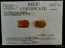 Papered Central Texas Paleo End Scrapper Arrowhead Artifact *FREE SHIPPING* P12 picture