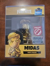Youtooz Fortnite Midas Gold Chrome Figure LE 333 EE Entertainment Earth Excl NEW picture