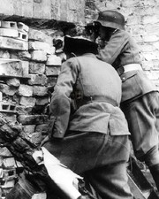 Warsaw Uprising Cossack and German Soldiers Fighting WWII 8x10 Print HT4136348 picture