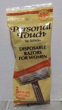 Vintage Personal Touch By Schick Disposable 2 Razors For Women picture