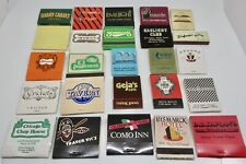 Chicago Illinois City Lot of 25 FULL Unstruck Matchbook's / Matchbox picture