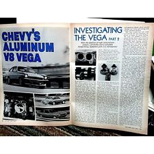 Vintage 1972 Chevy Vega Aliminum V8 part 2 article epherma picture