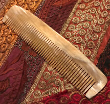 Dovo 6” Natural Water Buffalo Horn Beard & Mustache Grooming Comb For Men Women picture