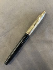 Sheaffer Imperial Touchdown VIII Gold Filled Cup Fountain Pen 14k Nib VTG picture