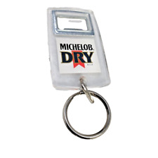 Michelob DRY Beer Lucite Key Chain Bottle Opener picture