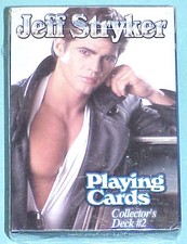 JEFF STRYKER, PLAYING CARDS, COLLECTOR'S PACK #2, NEW IN BOX SEALED, OOP. picture