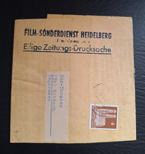 Vintage German Postal History - Film Special Service Heidelberg Printed Material picture