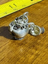 Disney Sterling Silver Mrs. Potts & Chip Charm 1992 Limited Edition Charm picture