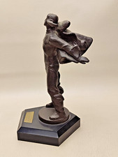 Figurine Stratonaut Aviator Pilot VINTAGE RUSSIA USSR 1963 picture
