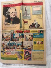 Vintage Newspaper Comic Weekly - January 8, 1939 picture
