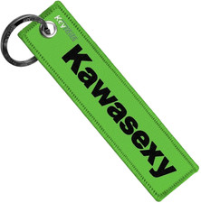 Elegant Double-Sided Keychain for Kawasaki Motorcycles & Cars - Custom Fit picture