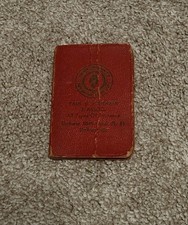 Vintage 1952/53 Schearer and Assoc. Advertising Mini Calendar Elmhurst IL picture
