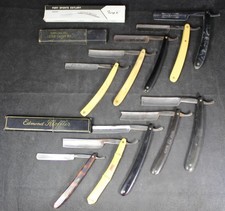 (10) Vintage Straight Razor Lot #1 - Aristocrat - Kinfolks - Morley - Climax picture