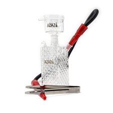 AZAZ Mini Crystal Luxury Portable Glass Hookah Set, Glass Bowl and Downstem, ... picture