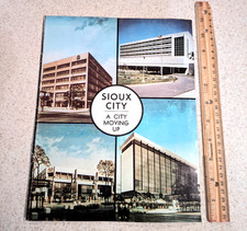 SIOUX CITY IOWA Historic A City Moving Up  History Booklet 1970s Promo picture