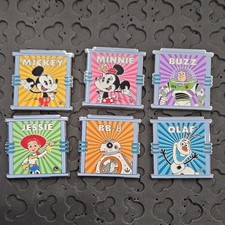 WDW 2026 Wave B SET 2 PARKING LOTS 6 PIN SET WITH JESSIE & OLAF CHASER SHIP FREE picture