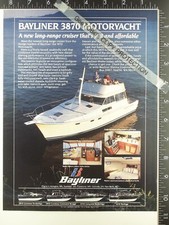 1983 ADVERTISEMENT for Bayliner 3870 3250 2850 4050 boat motor yacht picture