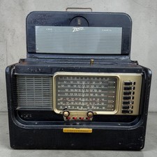 Vintage Zenith L600 Trans-Oceanic Wave Magnet Tube Radio Clean w Manual Untested picture
