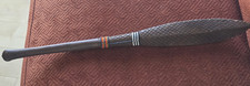 Vintage Zulu Nguni Warrior Stabbing Spear Hand Carved Wood African Tribal Rare picture
