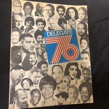 Bi-Centennial Edition Delegate 1976 Democratic Party Guide Book Magazine  picture