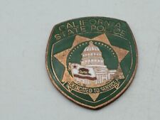 Vtg California Dedicated To Service Small Obsolete Emblem Steckler New York S9 picture