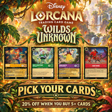 Disney Lorcana Wilds Unknown Set 12 Single Cards Choose Your Card NM English picture