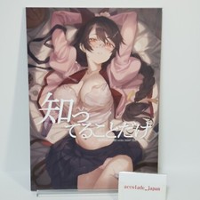 All I know Bakemonogatari Art Book HxxG EMBER B5/64P Doujinshi C101 picture