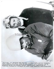 1966 Duke Kent Robin Widdow Training Run Championship Wirephoto 6x8 picture