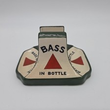 Antique Royal Doulton Bass In Bottle Match Holder Striker Pyrogene Est 1902-1922 picture