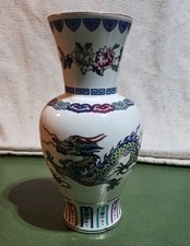 Porcelain Vase Titled 