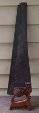 Vintage Superior 22 Inch Cross Cut Hand Saw, 8 ppt, 26 Inches Overall Length picture