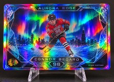 Connor Bedard Chicago Blackhawks Holographic Custom Art Card CTSZZ 98 picture