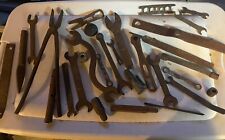 Vintage Ford Unbranded Model A-T  25+ Piece Antique Tool Lot Wrenches Etc…. picture