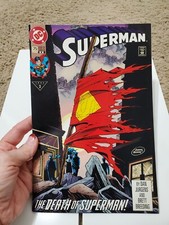 DC Comics Superman #75 January 1993 The Death of Superman Comic Book picture