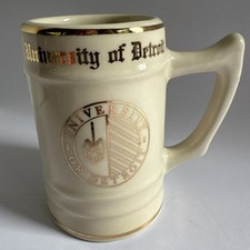 Vintage University of Detroit - Potter W.C. Bunting Co Pottery - Mug/Stein picture