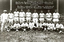 1928 St Louis Stars Team PHOTO Negro League Baseball Champs, Cool Papa Bell picture