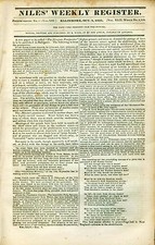 Newspaper Old & Authentic  1st Shots of Texas Revolution Correo-San Felipe1835 picture