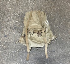 WWII US Army M1942 Mountain Rucksack Backpack Metal Frame Vintage Military picture