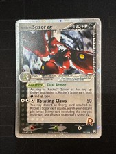 Pokemon Card- Scizor ex 101/109 English Ex Team Rocket Returns Holo-Played picture
