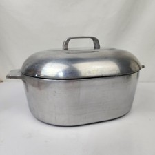 Vintage Wagner Ware Sidney O Magnalite 8 Quart Roaster Pan Dutch Oven 4265P picture