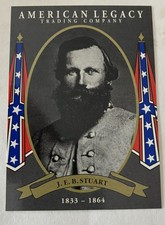 Confederate  General J.E.B. Stuart  American Legacy Collector Card picture
