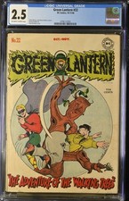 (1946) GREEN LANTERN #22 CGC 2.5 Rare Golden Age Martin Nodell Art picture