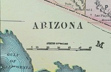 Vintage 1899 ARIZONA TERRITORY 11