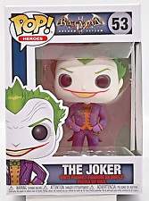 The Joker Pop #53 Batman Arkham Asylum Funko 2014 Vaulted Pop Heroes picture