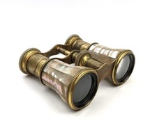 Antique 19th Century LeMaire FI Paris Vintage Opera Glasses Mother of Pearl picture