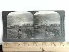 Quito Ecuador Stereoview Keystone View Co. Andes Mountains Indigenous Man picture